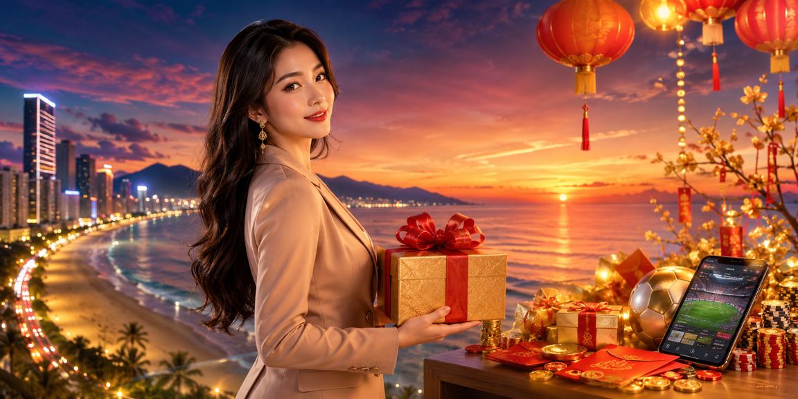 Đèn lồng Đà Nẵng và bầu không khí xem thể thao đêm trên tai