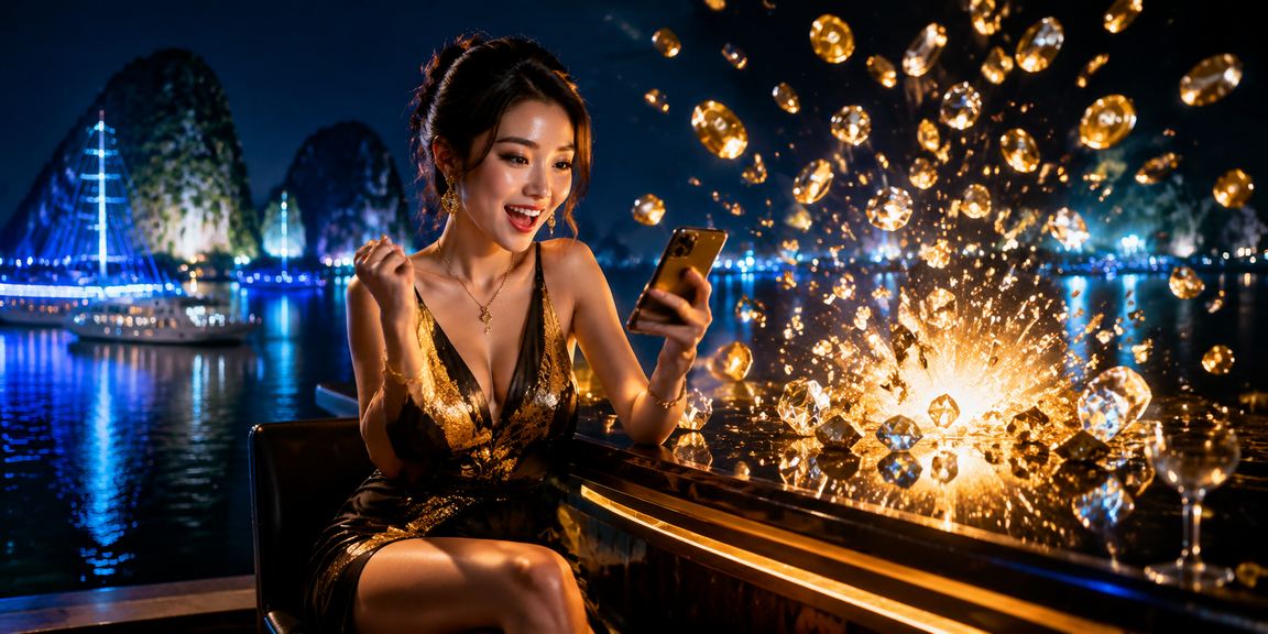Người dùng tại Hạ Long mở điện thoại để xem sự kiện thể thao và hỗ trợ tài khoản