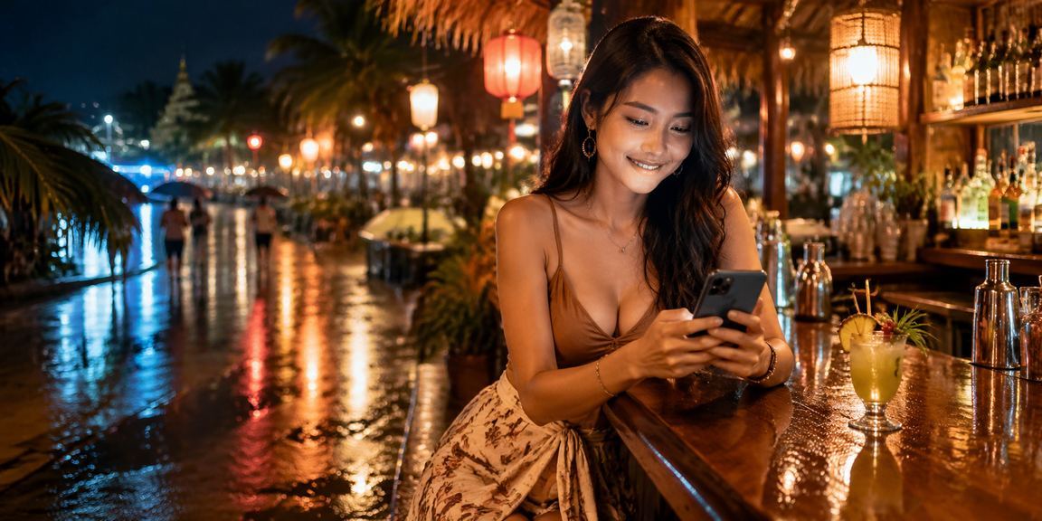 Khung cảnh chợ đêm Phú Quốc minh họa trải nghiệm casino mobile hiện đại